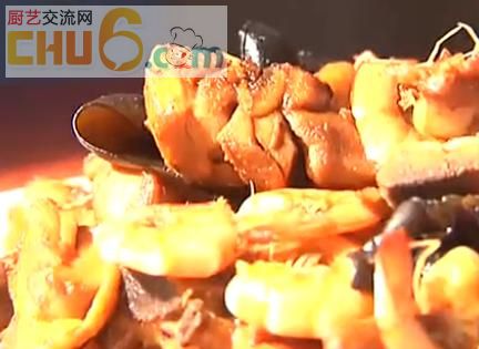 鲜虾烧鸡块
