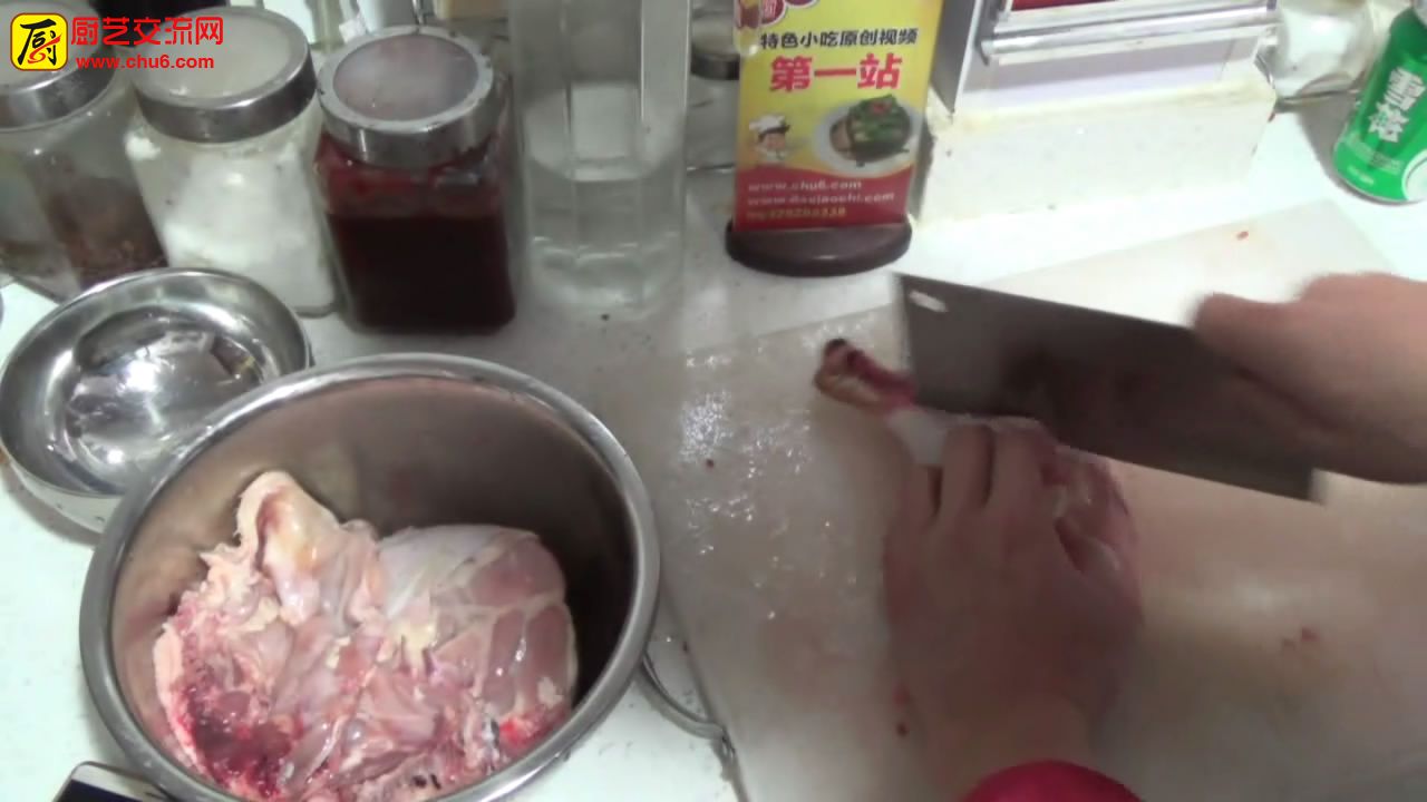 松花鸡腿做法