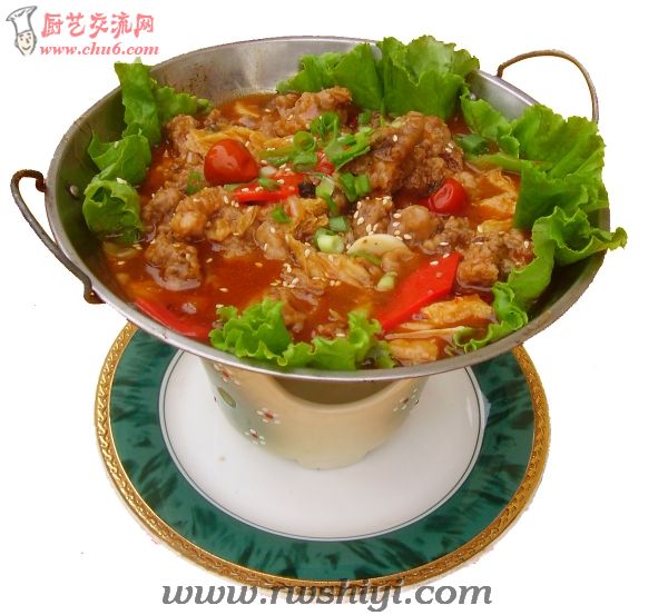 [铁锅酥肉炖腐竹]
