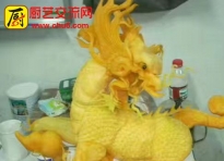 麒麟食品雕刻