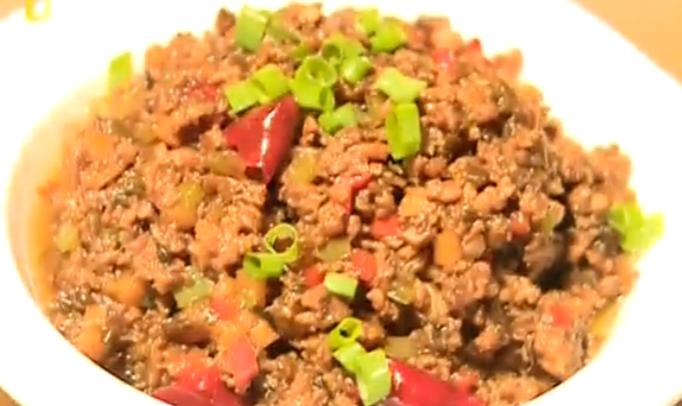 肉末凉面