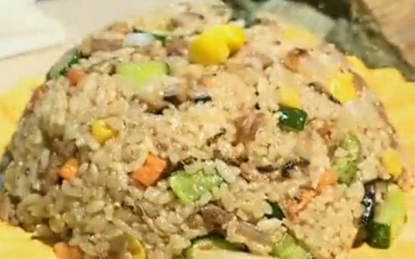 卤肉炒饭