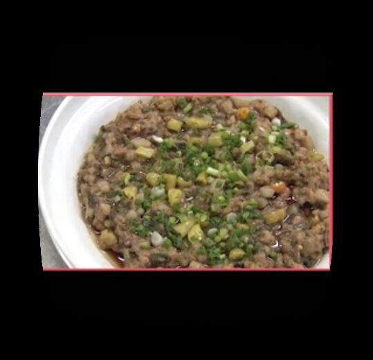 蒸肉饼