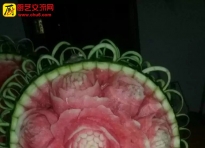 西瓜食品雕刻