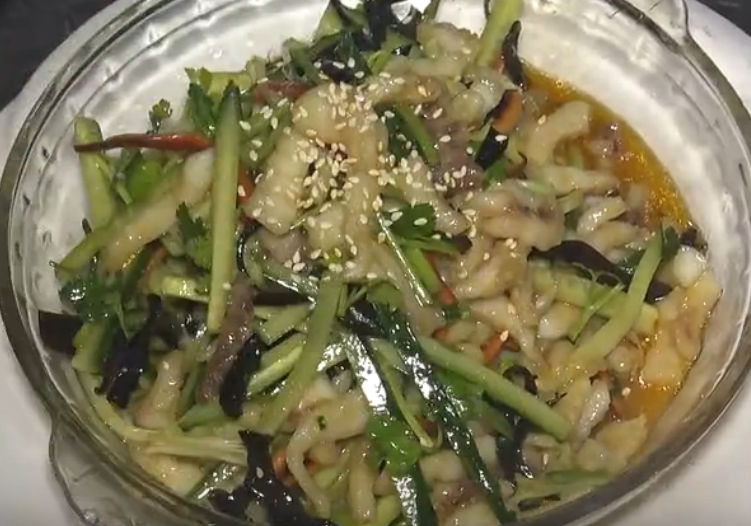 爽口鱼丝菜品