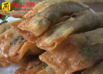 香菜春卷的做法