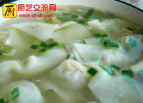 骨汤馄饨的做法