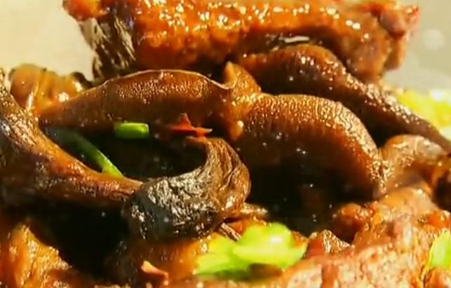 松蘑炖牛肉