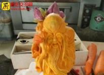 老寿星 食品雕刻
