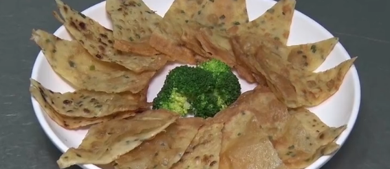 韭菜酥饼