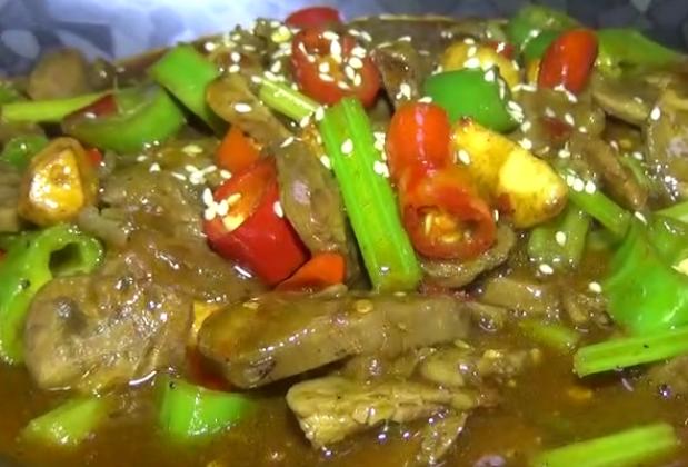 干锅牛肉