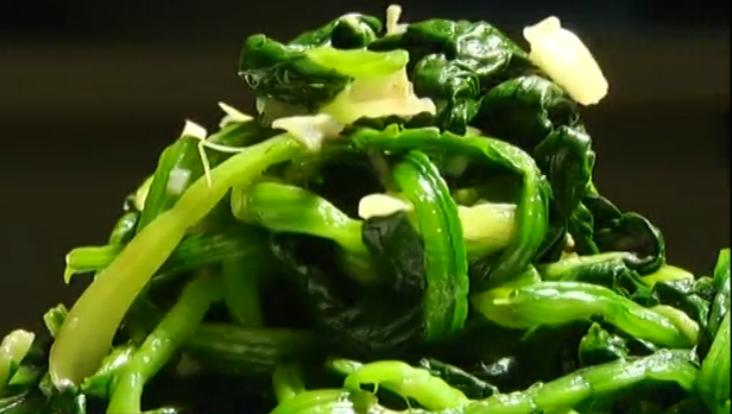 蒜蓉炒菠菜